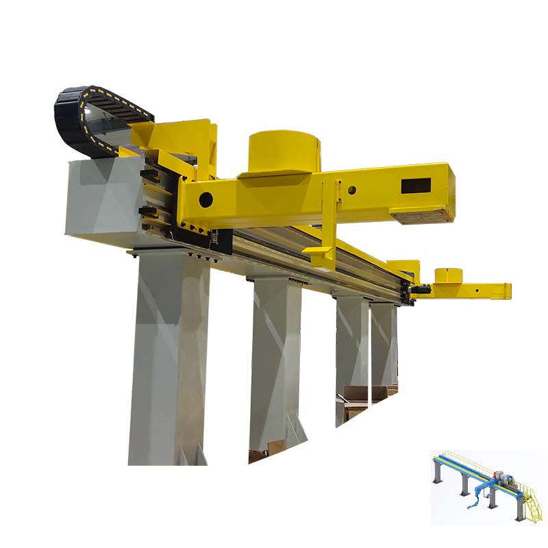 robot jet axis or robot gantry track system